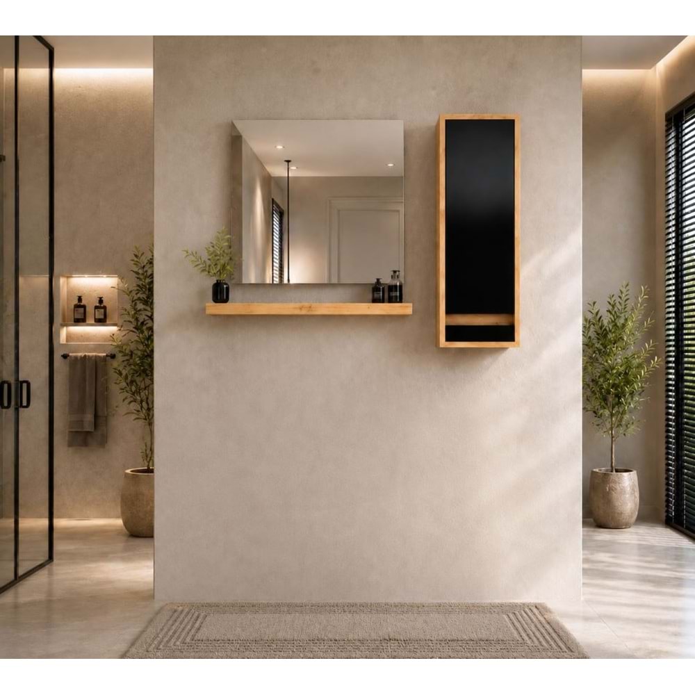ARMONİ BANYO DOLABI ÜST MODÜL 120 CM