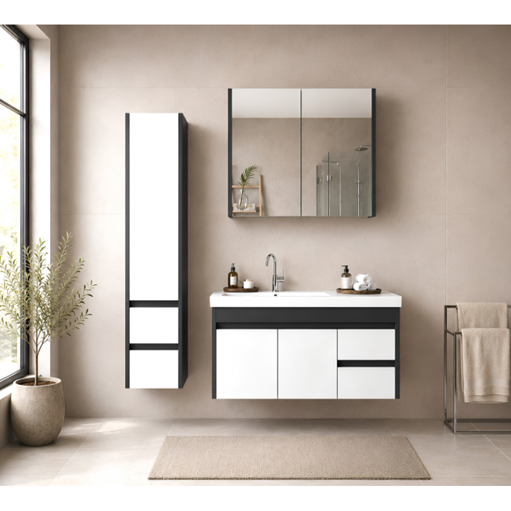DİNA BANYO DOLABI TAKIM 85 CM