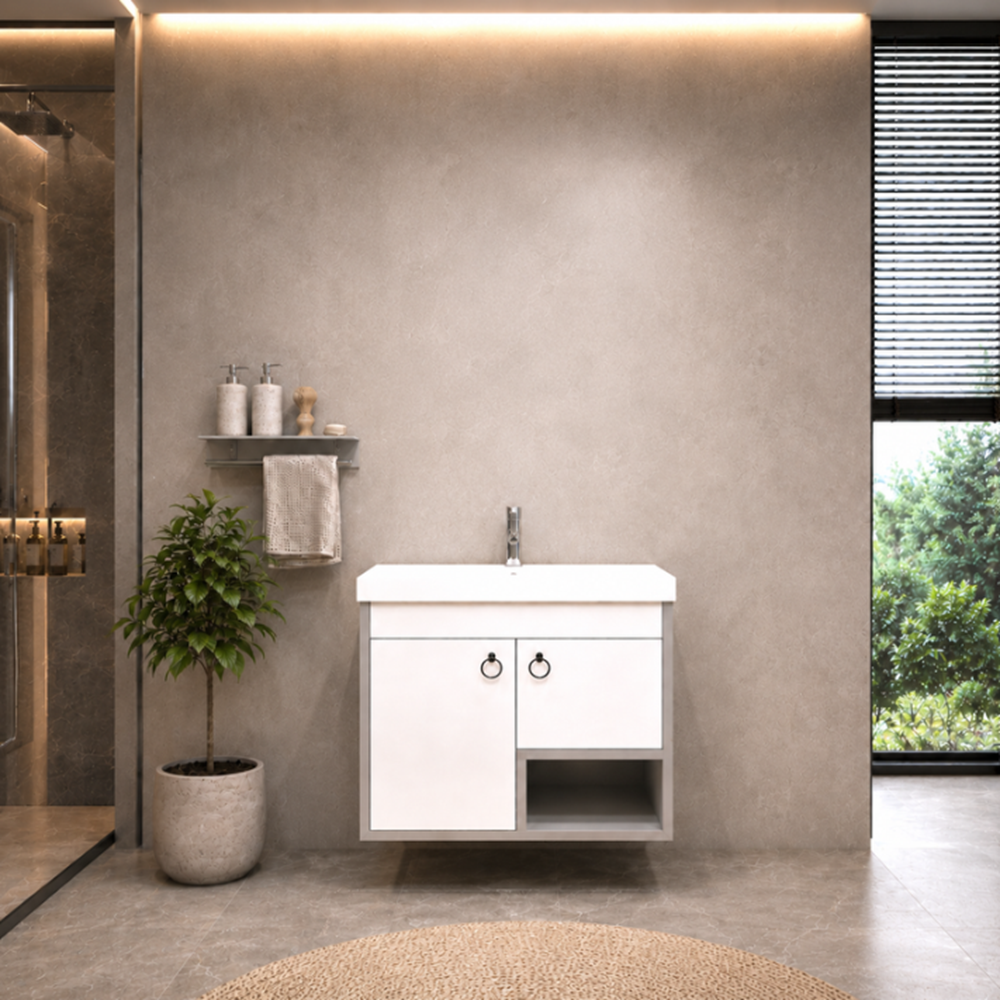DELPİNA BANYO DOLABI ALT MODÜL 65 CM