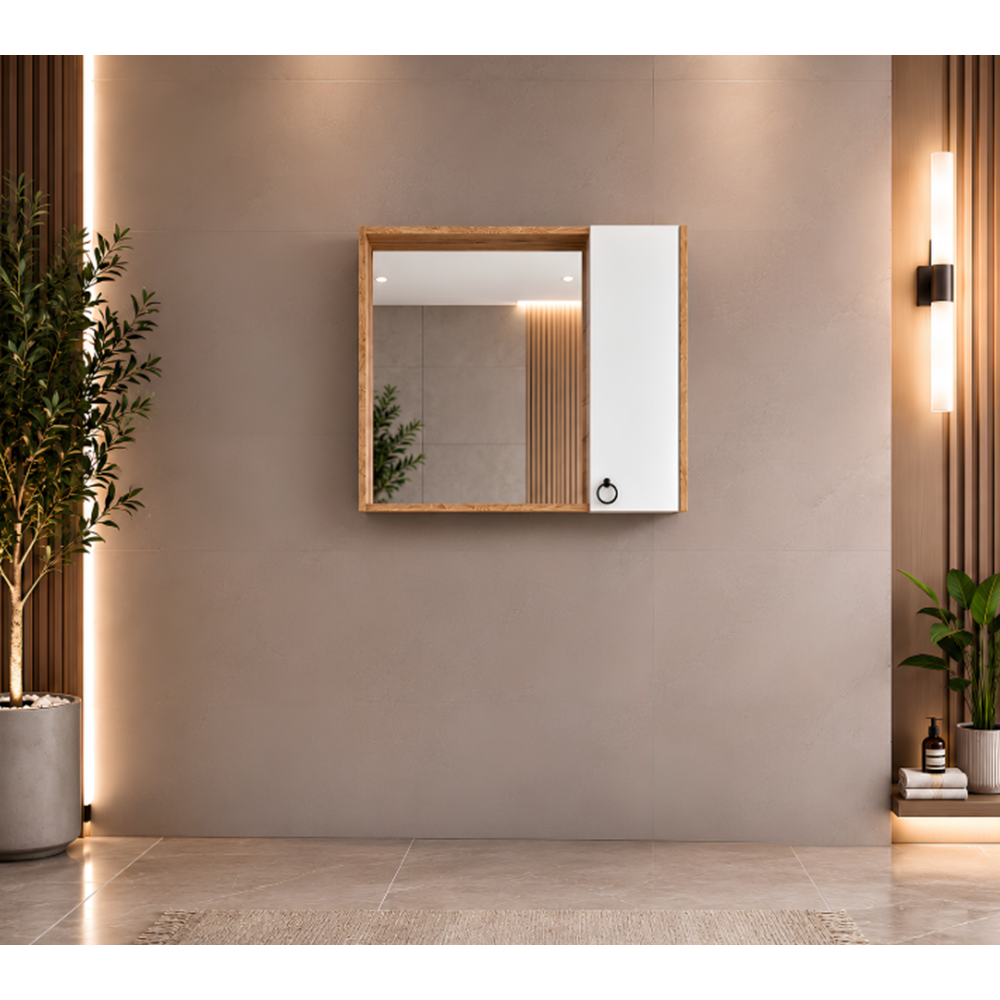 DİRVANA BANYO DOLABI ÜST MODÜL 80 CM
