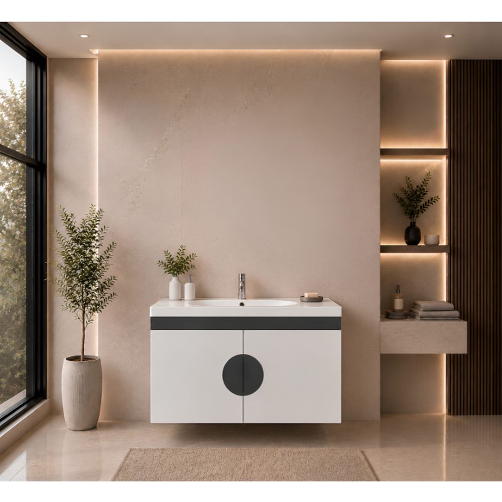 MAKFALİ BANYO DOLABI ALT MODÜL 65 CM