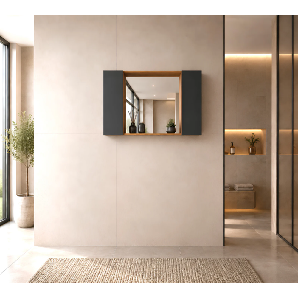 MİRA BANYO DOLABI ÜST MODÜL 85 CM