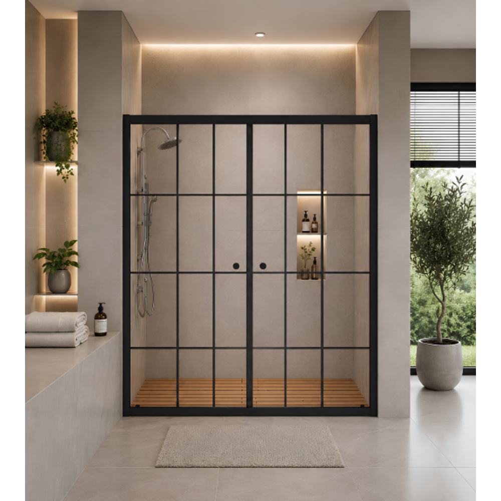 TİMYA SİYAH KAROLAJ 5 MM TEMPERLİ H:190 190*200