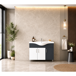 PERUMA BANYO DOLABI ALT MODÜL 80 CM