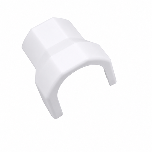 BEYAZ PVC SAYAÇ KÖRÜK BİRLEŞ.KAPAĞI DN 20-25