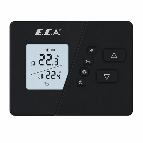 E.C.A POLY COMFORT 200 BLACK ODA TERMOSTATI