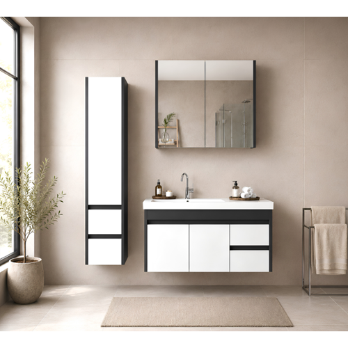 DİNA BANYO DOLABI TAKIM 85 CM