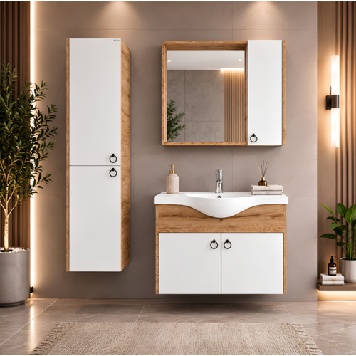 DİRVANA BANYO DOLABI TAKIM 100 CM