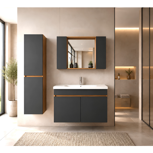 MİRA BANYO DOLABI TAKIM 100 CM