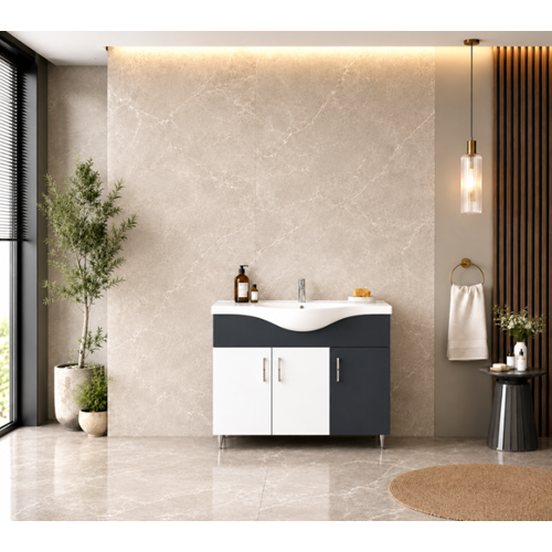 PERUMA BANYO DOLABI ALT MODÜL 100 CM