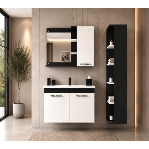 SİMADİ BANYO DOLABI TAKIM 85 CM
